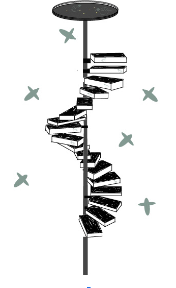 Spiral Pigeon Bird House - Construction