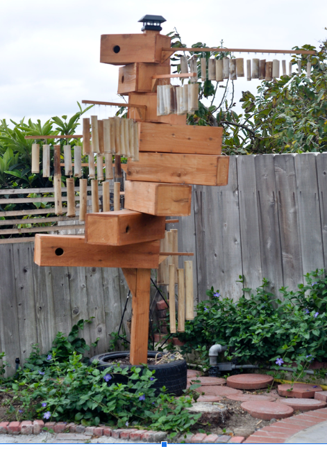 Spiral Pigeon Bird House - Backyard Build